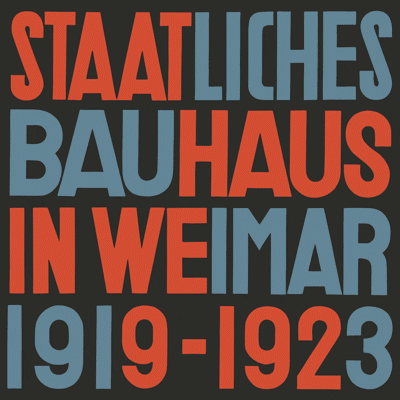Picture of State Bauhaus in Weimar 1919-1923