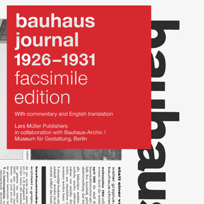 Picture of Bauhaus Journal 1926-1931