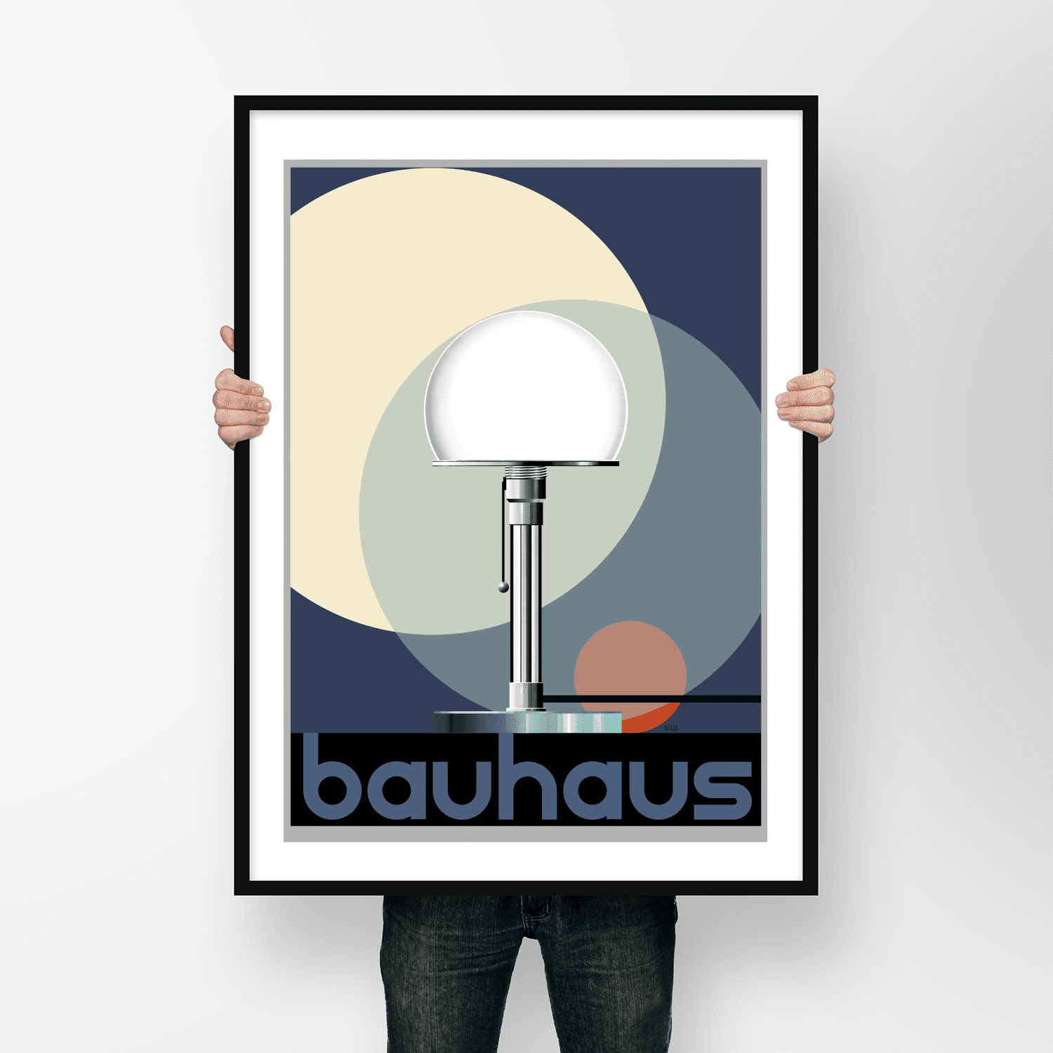 Afbeelding van Wagenfeld Bauhaus Lamp