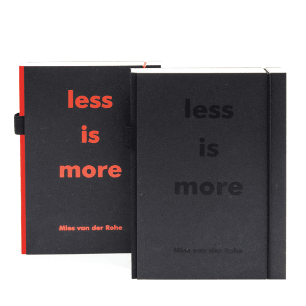 Picture of Notebook Less is more