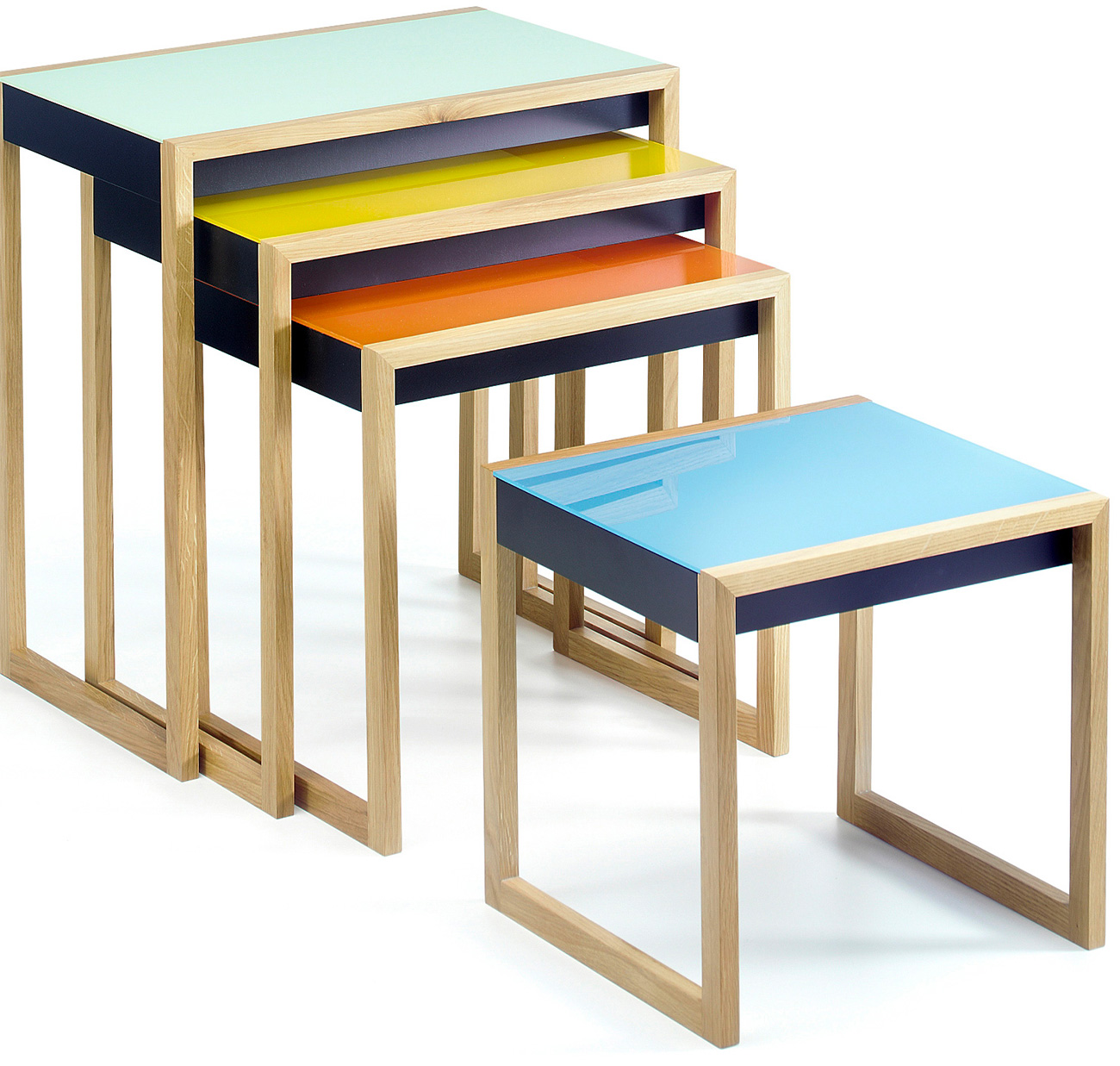Nesting Tables by Josef Albers