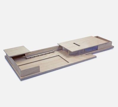 Picture of Mies Barcelona Pavilion Model 1:150