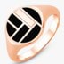 Picture of Bauhaus Ceramic Signet Ring